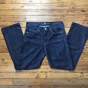 7famk men’s light jeans 7 for all mankind bootcut stretchy denim size 28